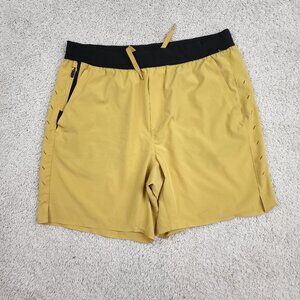Ten Thousand Running Shorts Yellow 7" Interval Short Size Large L Huckberry Ruck